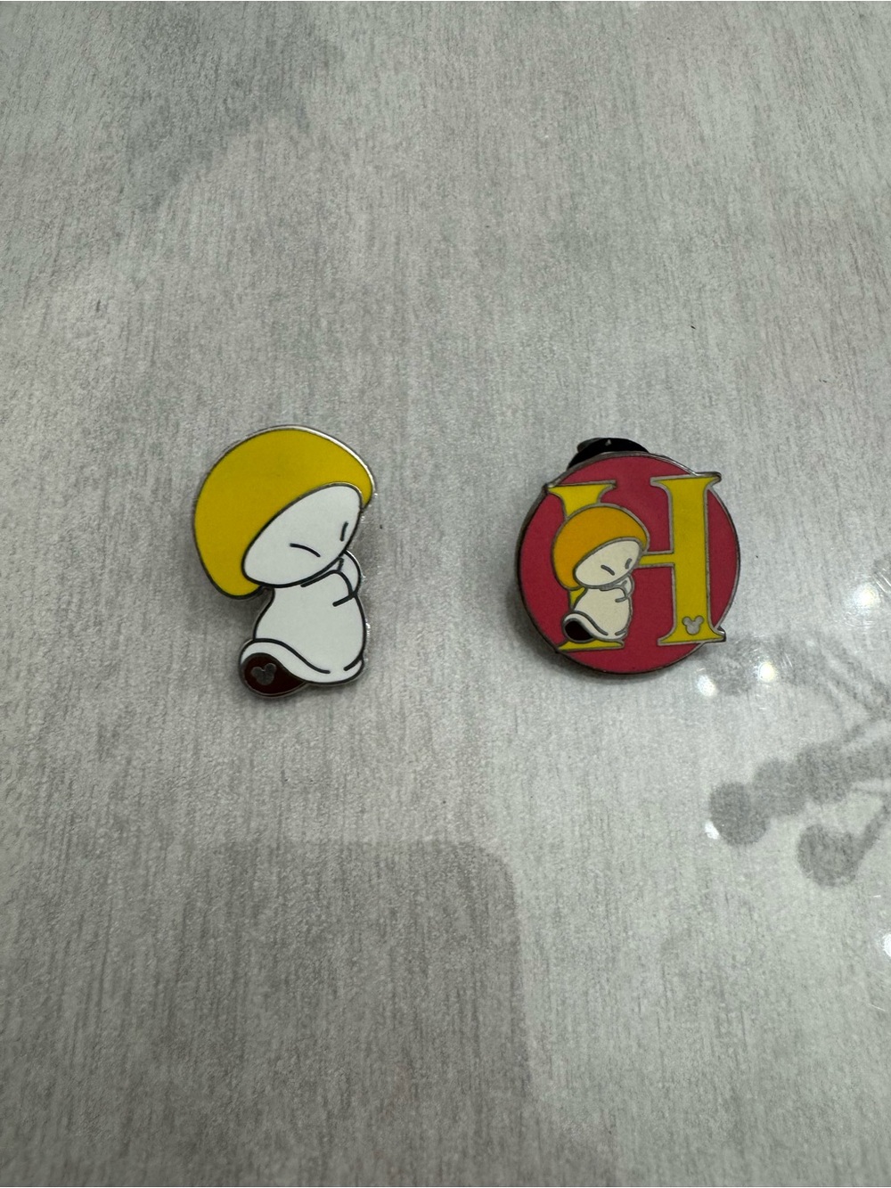 Disney Hidden Mickey Fantasia Hop Low Pin Bundle of 2